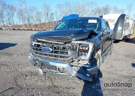 2022 Ford F-150 Lariat from USA, damaged, VIN 1FTFW1ED8NFB06808